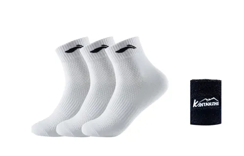Li Ning, basketball refreshing sports knee socks for men and women, set, mid-length