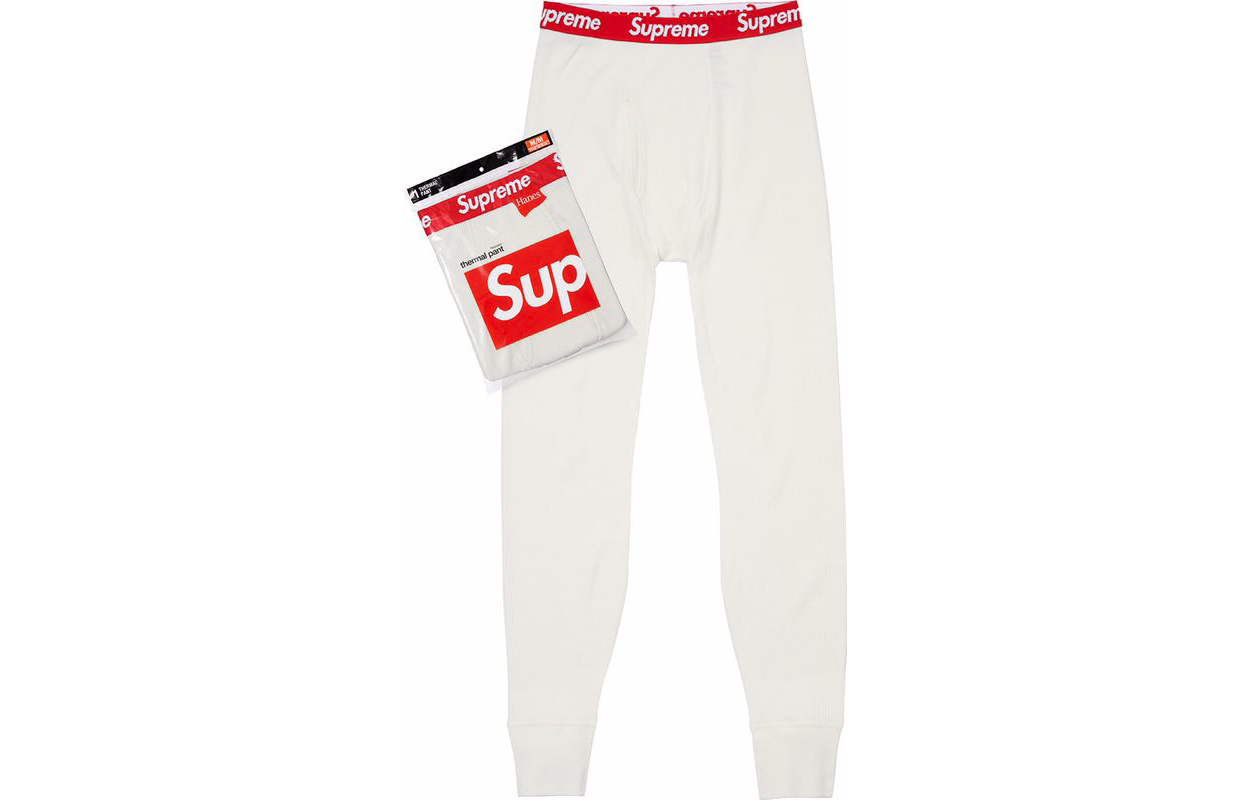 Термоштаны Supreme FW18 (черные)