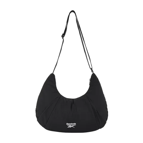Reebok Fabric Crossbody Bags Medium Women's Black/Ecru/Green