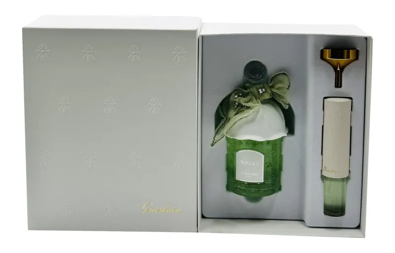 Perfume, set with green tea contains rose, 2023, 125 ml, 20 ml