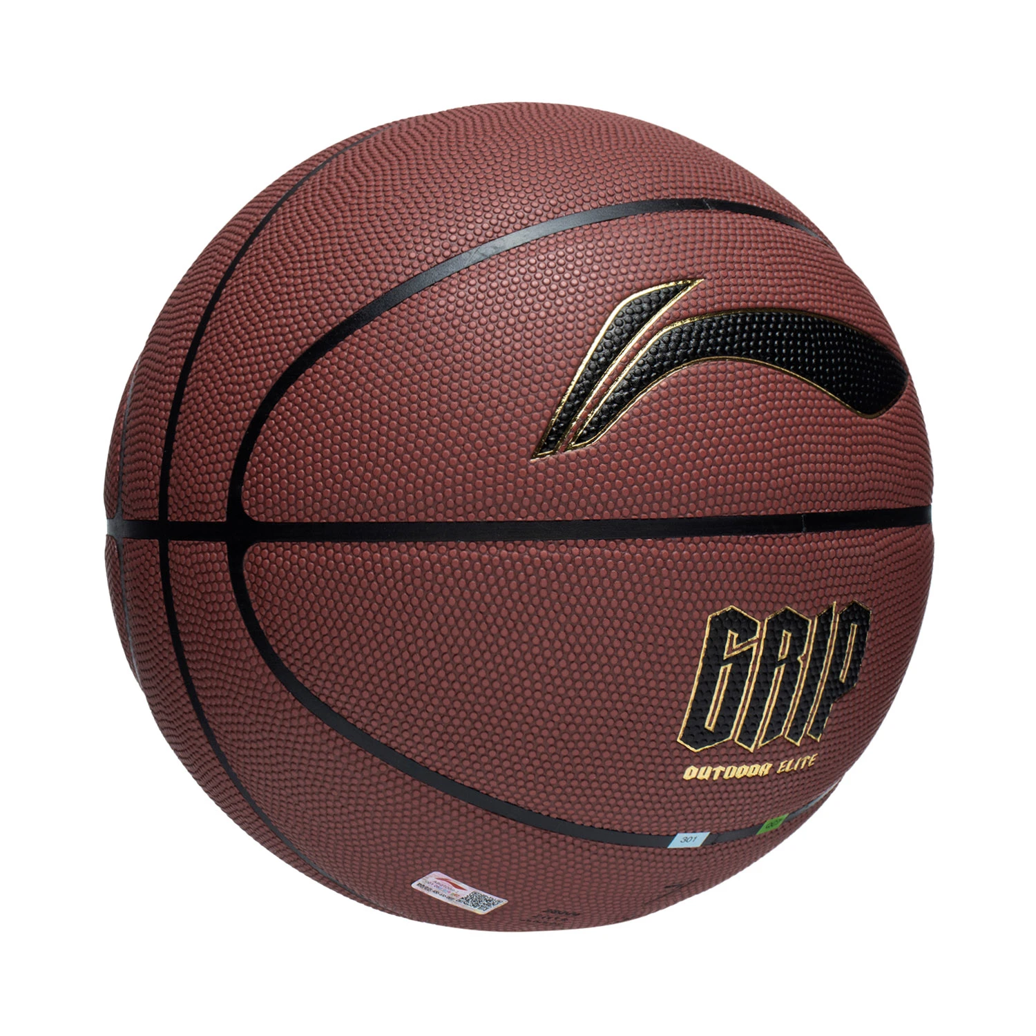 Li Ning Professional Competition Collection Pu Basketball Red Brown Size 7 Training Unisex