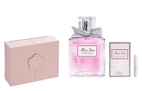 DIOR Perfume, floral lemon set contains rose, white musk, 30 ml, 50 ml, 100 ml, Birthday gift