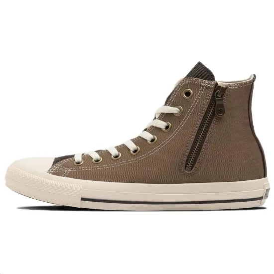 Converse All Star Canvas Shoes Unisex Mid-Top Brown/Dark Brown
