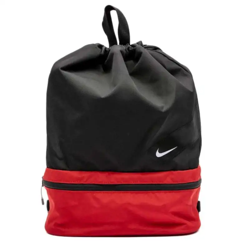 Nike Polyester Backpack Men's Black & Red