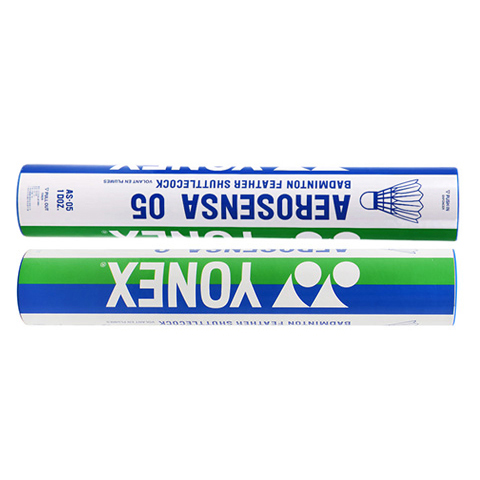 YONEX Aerosensa Collection AS05 Duck Feather Shuttlecock 12 Pack Duck Feather All Round Duck Feather Shuttlecocks