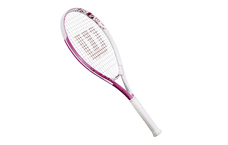 Wilson INTRIGUE SMU 275g Racket Weight 113 Square Inches Head Size Strung Pink Women’s Tennis Rackets