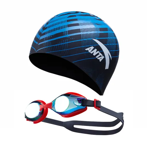 Comfortable elastic swimming cap anti-fog, silicone set for swimming, swimming pool for men and women