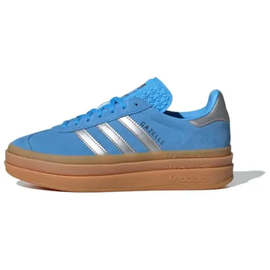 Gazelle Women's Adidas Originals Bold 'Blue Burst Silver Metallic' Women's
