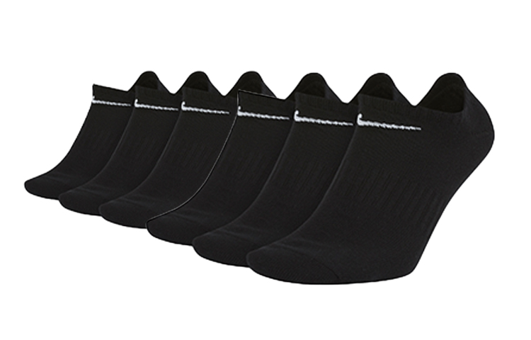 Nike Ankle Socks Unisex Combo Set 3 Pack Black