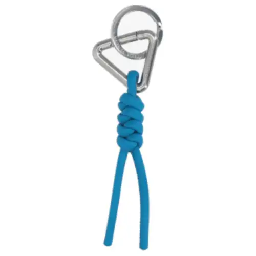 Bottega Veneta Sheepskin Keychains Men's Blue