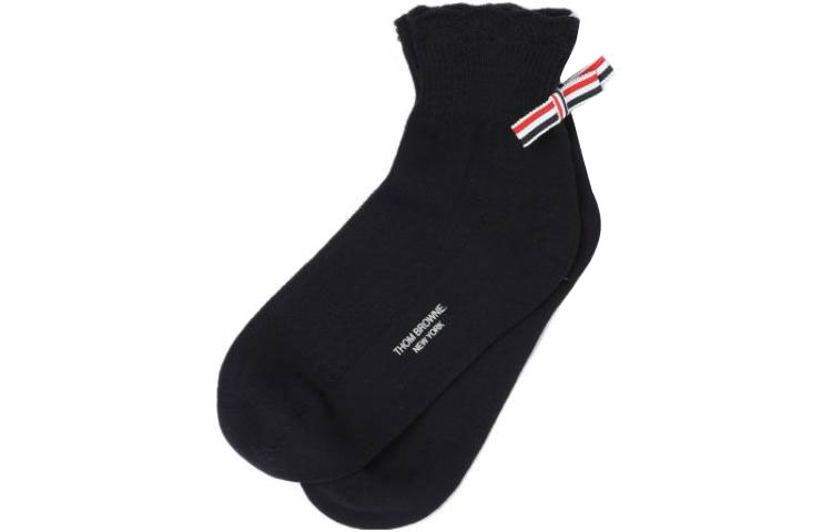 THOM BROWNE· Crew Socks Women’s 1 Pack Marine Blue