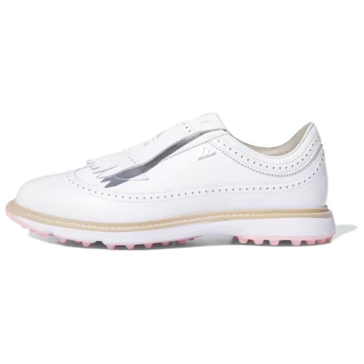 Adidas Slip Resistant Abrasion Resistant Slip Resistant Abrasion Resistant Low top Golf Shoes Unisex White