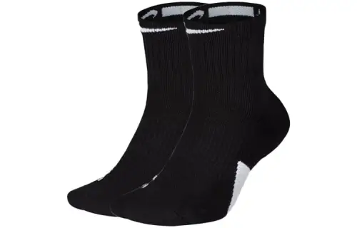 Nike Elite mid-calf training basketball socks, universal, same style for men and women, black, couple style