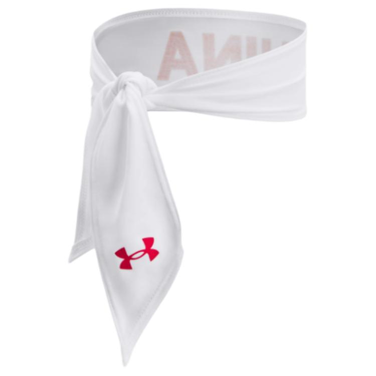 Повязка на голову Under Armour (белая) — фото 2