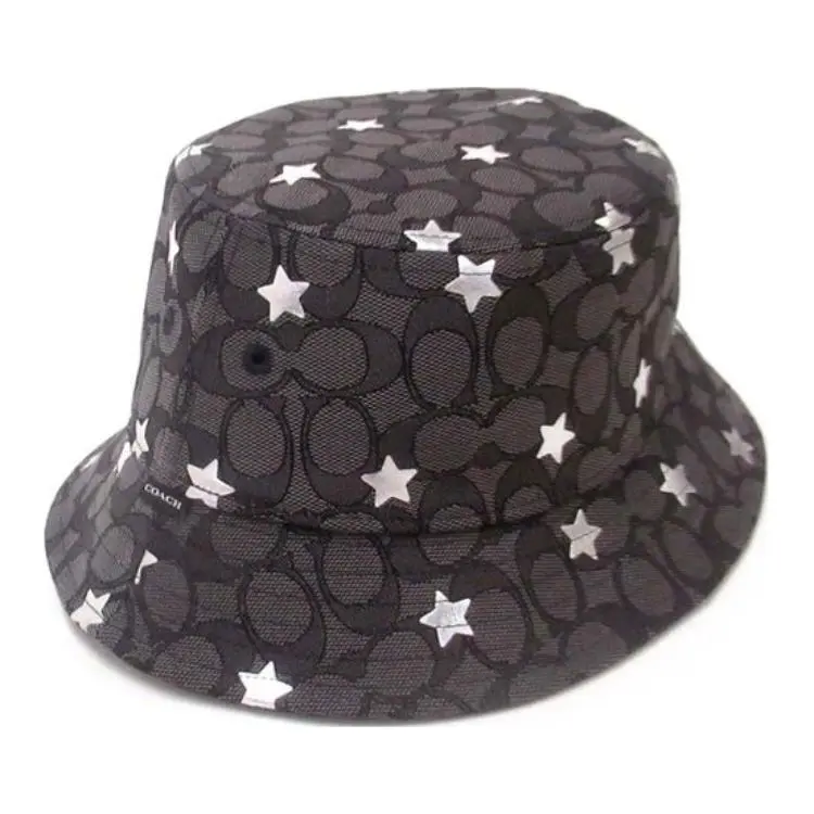 COACH Cotton Bucket Hats Women's Black