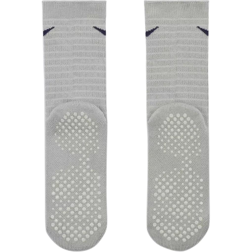 Nike FW23 Crew Socks Unisex 1 Pack Light Silver