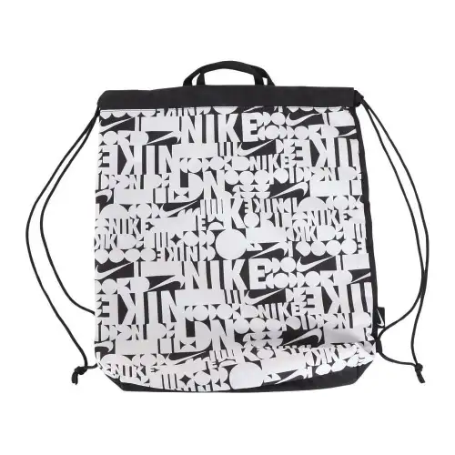 Nike Polyester Backpack Regular Men's Black & White