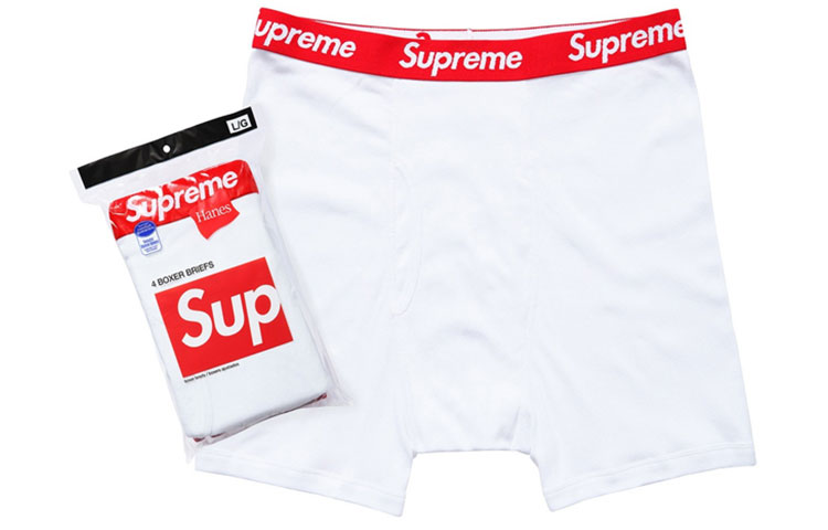 Supreme x Hanes Boxer Briefs Pink SUP-FW21-141 — купить одежду