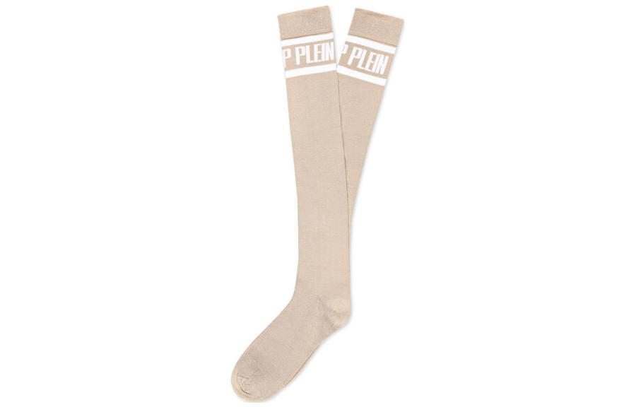 PHILIPP PLEIN Knee High Socks Women’s 1 Pack Apricot