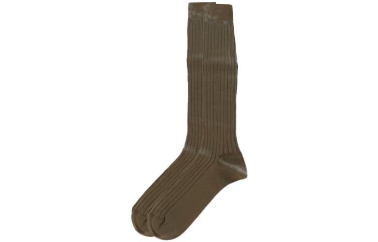 GUCCI Knee High Socks Men’s 1 Pack Brown