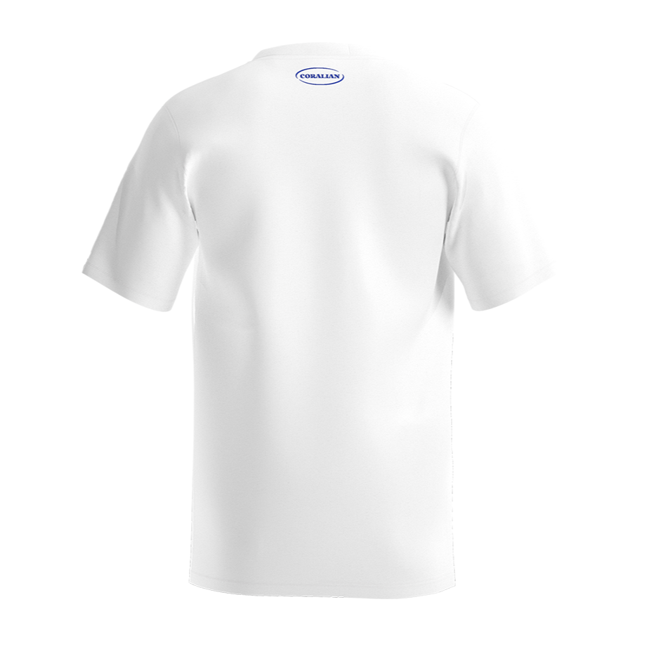 CORALIAN Badminton Jersey Unisex White