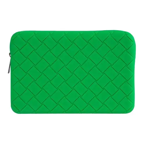Bottega Veneta Silicone Clutch Men's Green