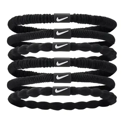 Nike Silk Hair Tie Unisex Black