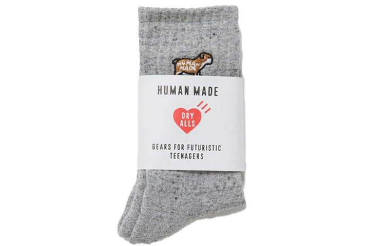 HUMAN MADE SS22 Crew Socks Unisex 1 Pack
