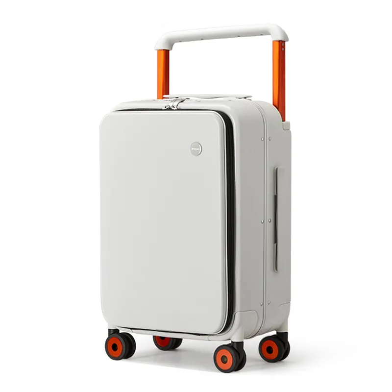 MIXI PC Suitcase Unisex Smoky White/ore Grey/sapphire Blue/lark Yellow/avocado Green