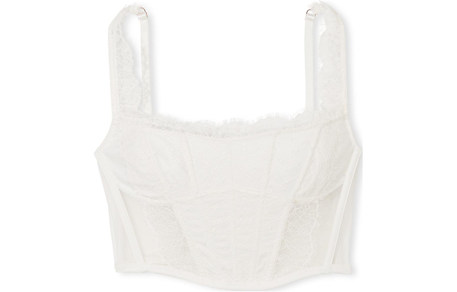 Женское боди Victoria's Secret (белое)