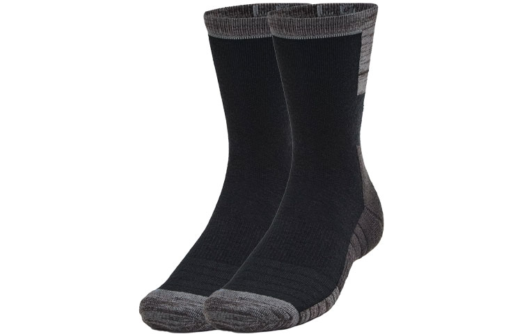 Under Armour Cold Weather Crew Socks Unisex 2 Pack Black
