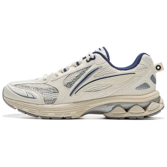 LINING Shake 2.0 Running Shoes Men Low-Top White Blue