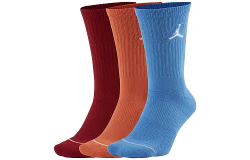 Jordan Everyday Max Crew Basketball Mid-calf Socks Couple Style 3 Pairs