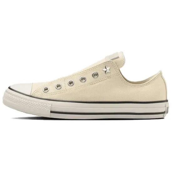 Converse All Star Canvas Shoes Unisex Low-Top Beige