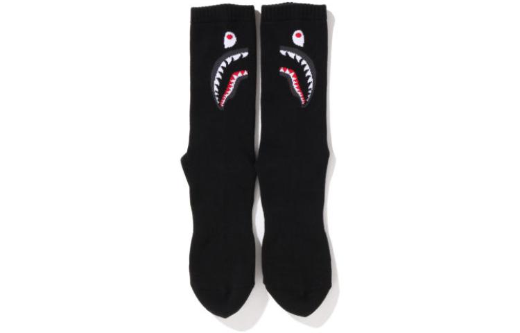 A BATHING APE Shark Series Knee High Socks All Unisex