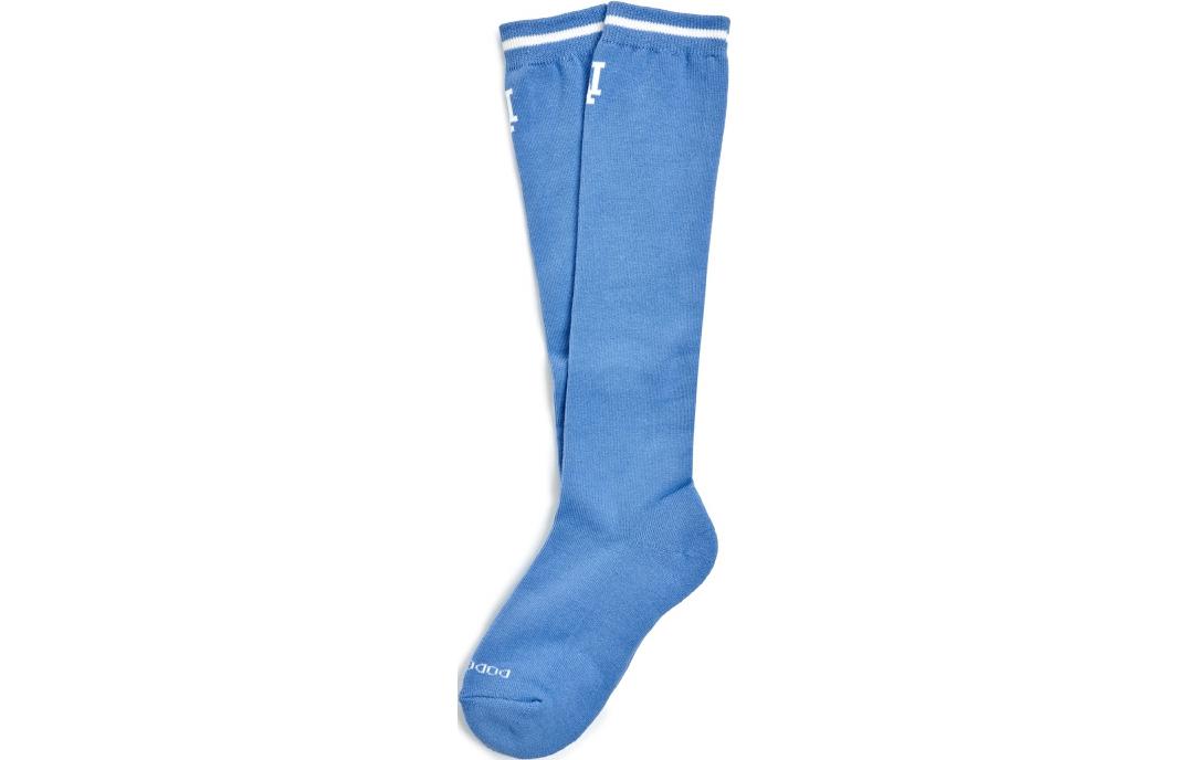 MLB Base Logo Knee High Socks Men’s 1 Pack Blue