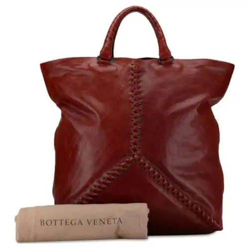Bottega Veneta Pre-Owned 2009 Intrecciato Trimmed Tote Bag