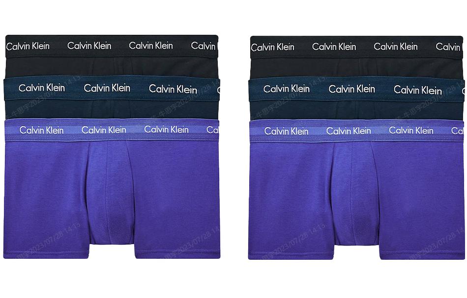 Мужские трусы CALVIN KLEIN CALVIN KLEIN logo 3 (разноцветные) — фото 7