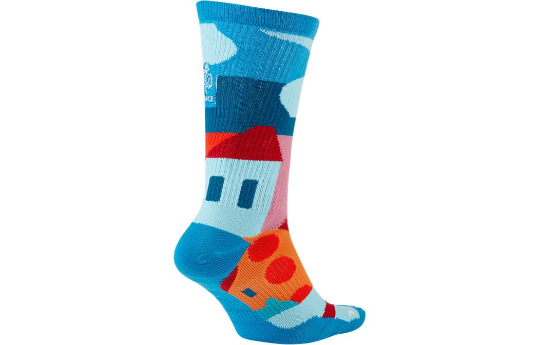 Nike Sb X Parra France Federation Kit Socks Neptune Blue/White