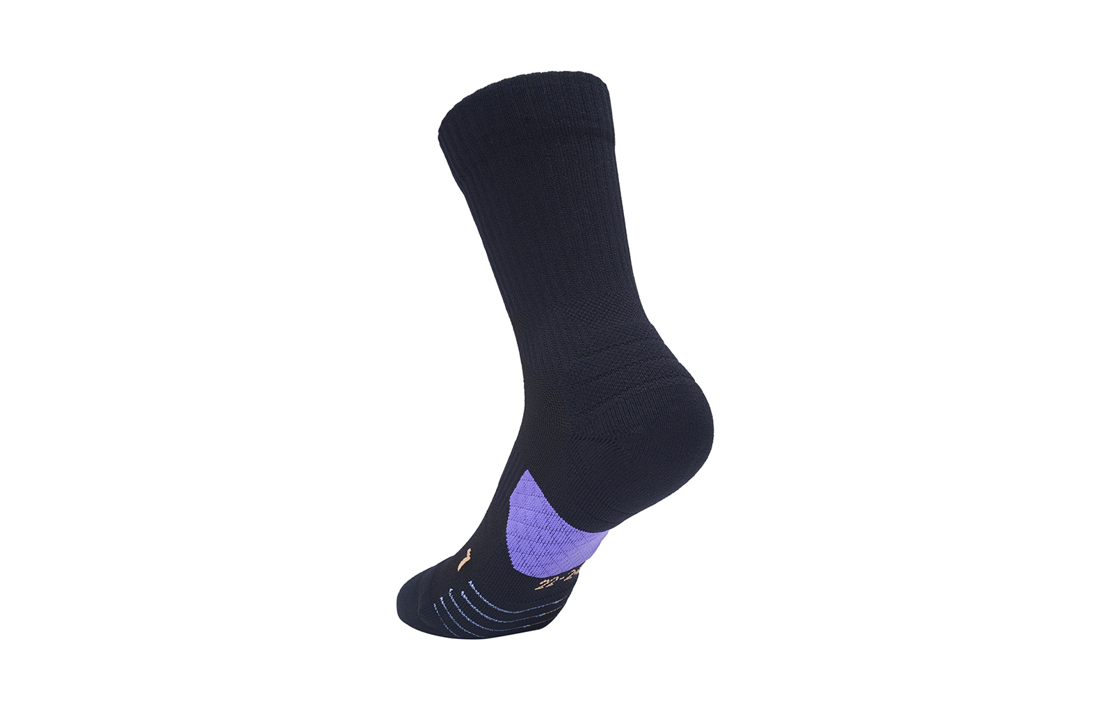 Li Ning SS23 Crew Socks Unisex 1 Pack Black