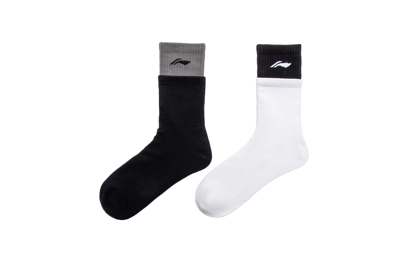 Li Ning Fitness Series Crew Socks Unisex
