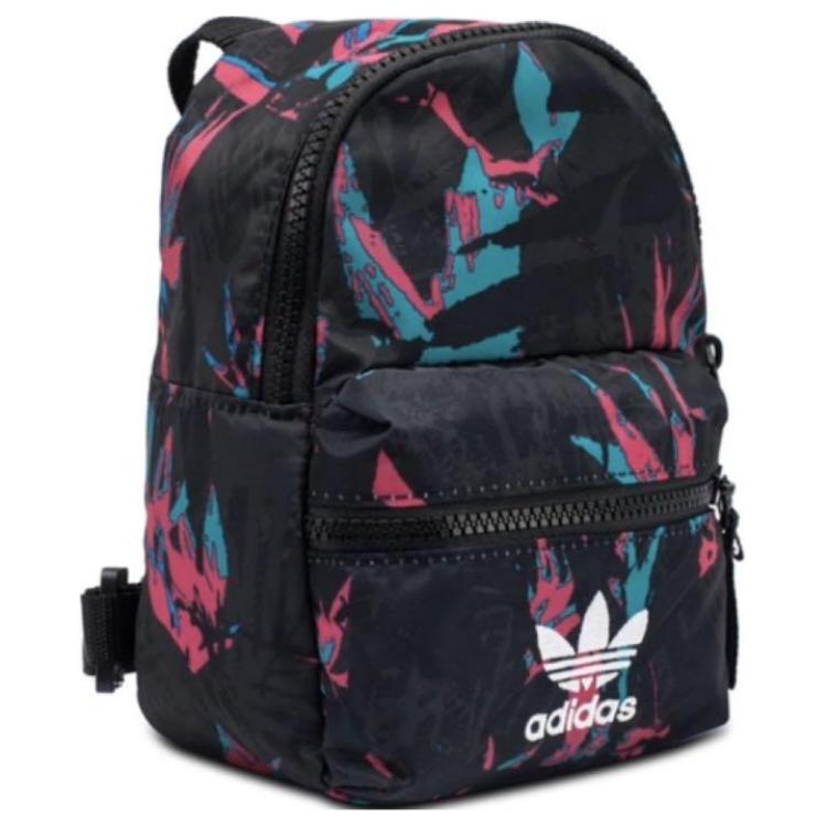 Рюкзак adidas originals Mini Monogram Backpack (темно-бордовый) — фото 2