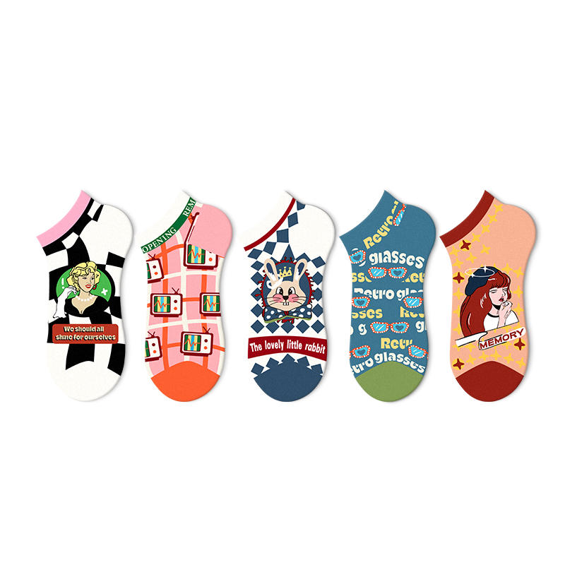 JKN Ankle Socks Unisex 5 Pack Box Included