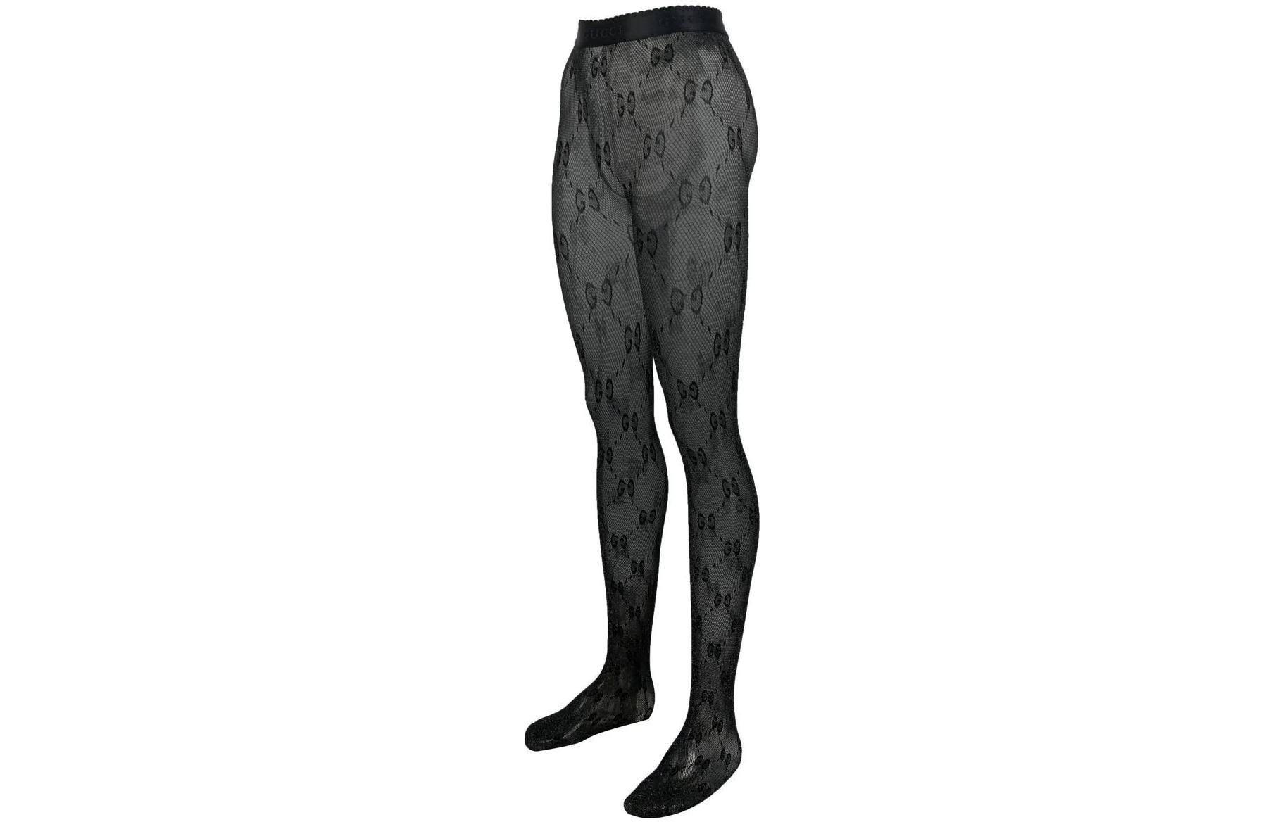 GUCCI Gg Monogram Knit Tights