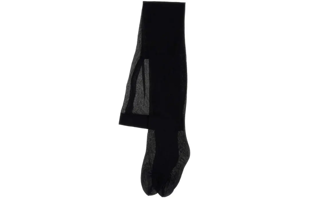 MIU MIU SS23 Pantyhose Women's 1 Pack Black