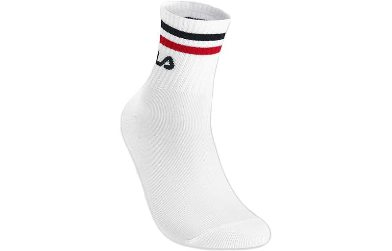 FILA Crew Socks Men’s 1 Pack Standard White