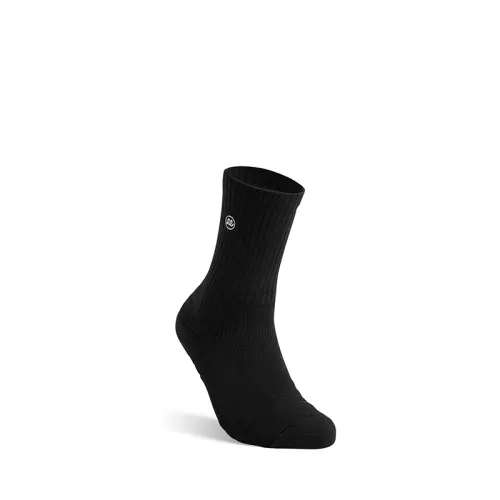 Wild child club WCC thickened sports and fitness professional practical badminton and basketball socks breathable towel bottom elite socks versatile casual and comfortable foot protection autumn and winter mid-calf socks men and women same style 5 pairs solid color affordable socks