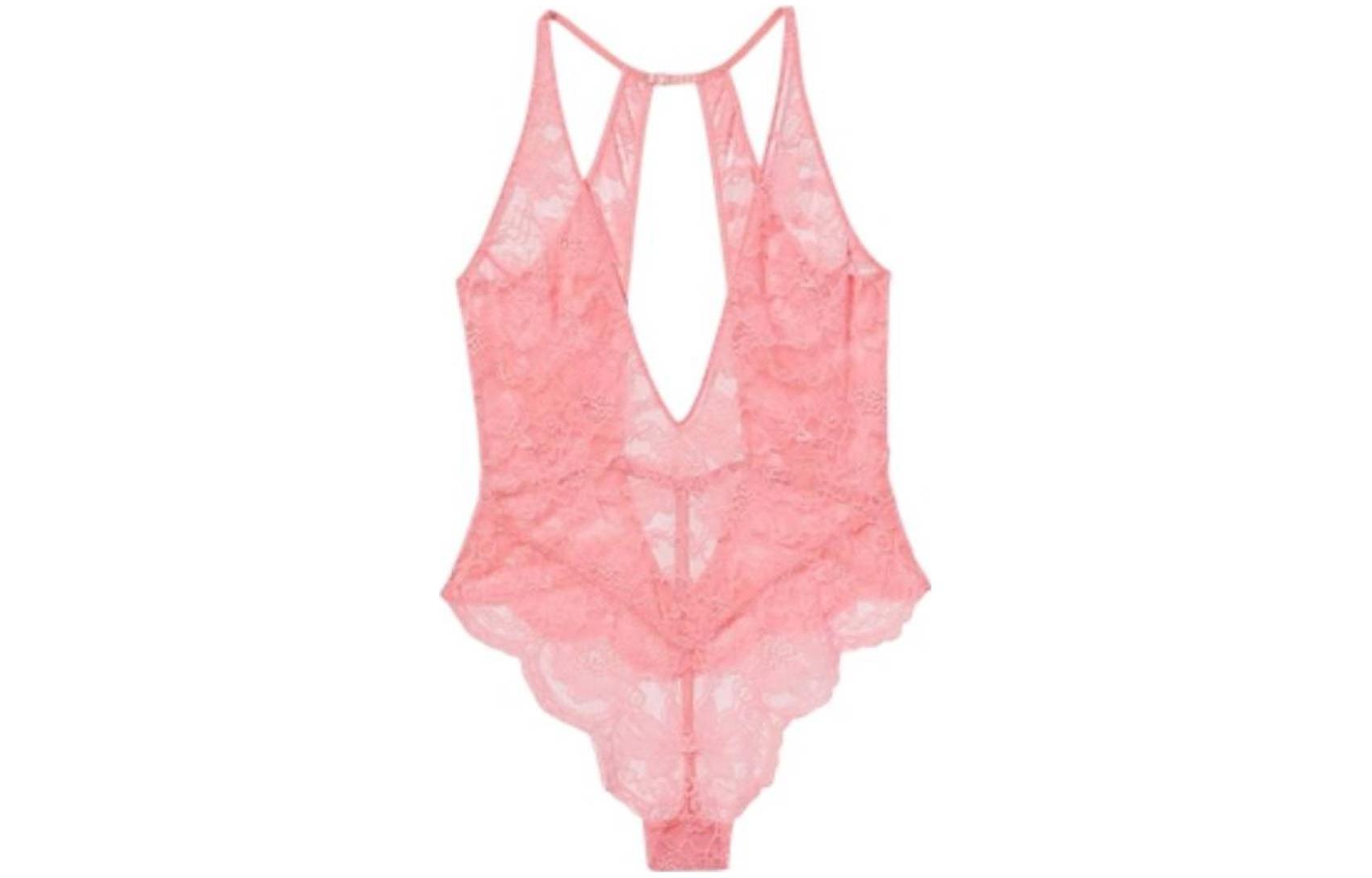 Женское боди Victoria's Secret (розовое)