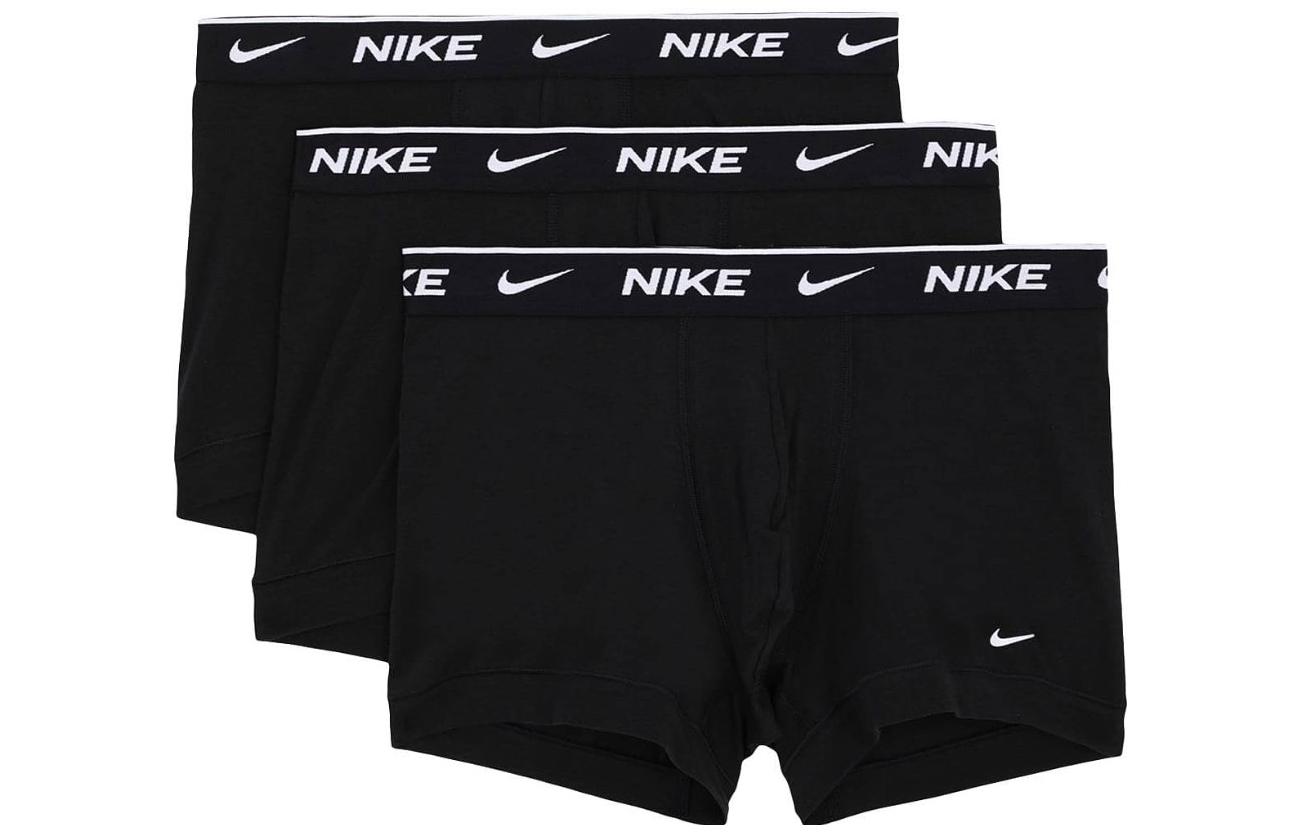 Мужские трусы-боксеры Nike Комплект из 3 штук (черные)