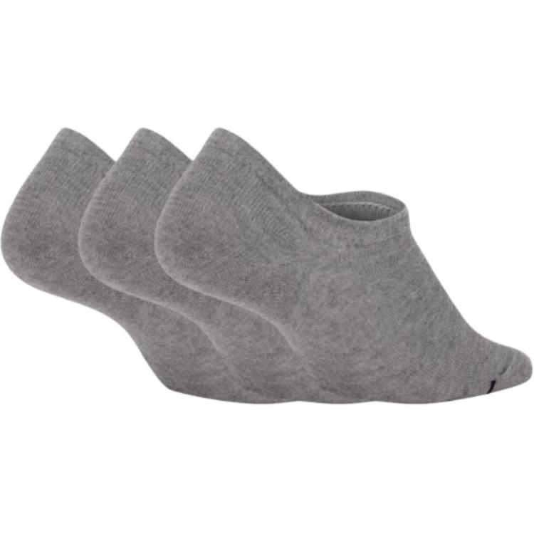 PUMA Ankle Socks Unisex 3 Pack Gray
